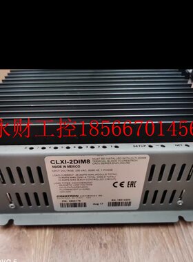 议价全新快思聪CRESTRON 8路调光模块可控硅调光CLXI-2DIM8￥
