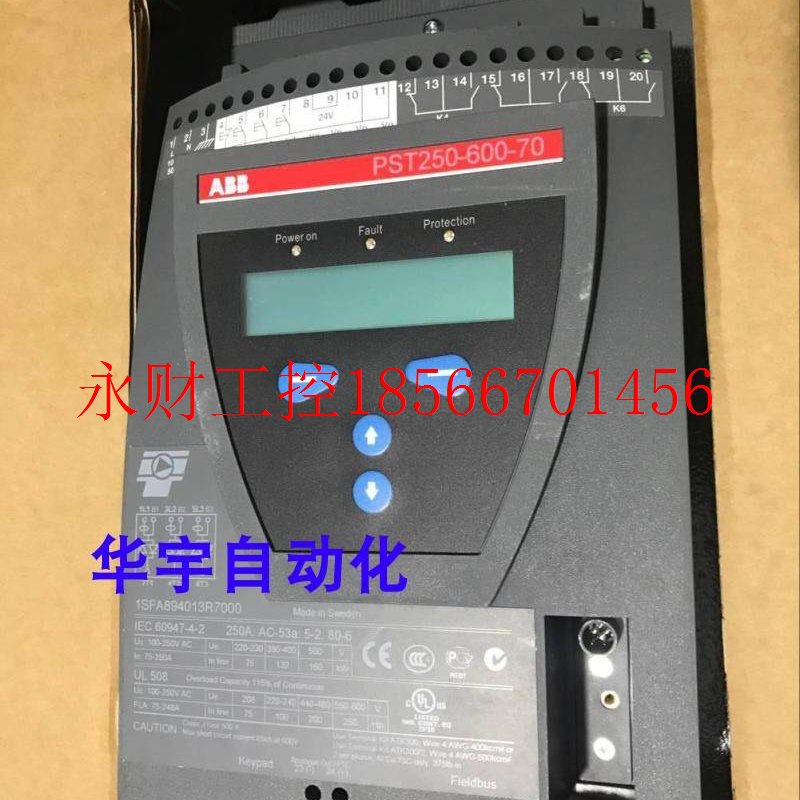 议价原装正品 ABB 软起动器PST 250-600-70 132KW 现货￥