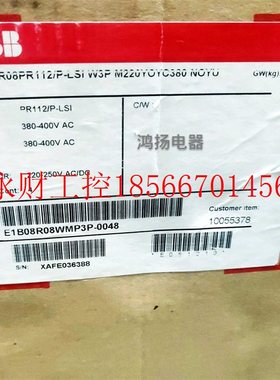 议价ABB SACE E1B 08 E1B08R PR112/PLSI W3P￥
