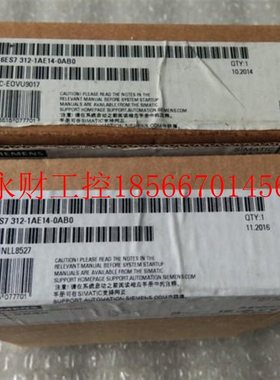 议价6ES7312-1AE14-0B0,6封E7 316ES7312-2-1AEA14-0AB0全新原S￥