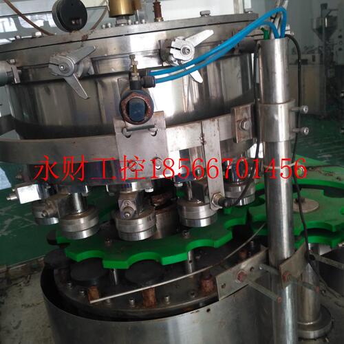 议价全自动易拉罐罐装机/汽水牛奶药品330ML啤酒液态包装12头旋￥