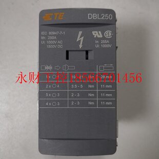 议价全新原装正品TE 泰科接线端子 DBL250 配电型接线 螺钉压¥