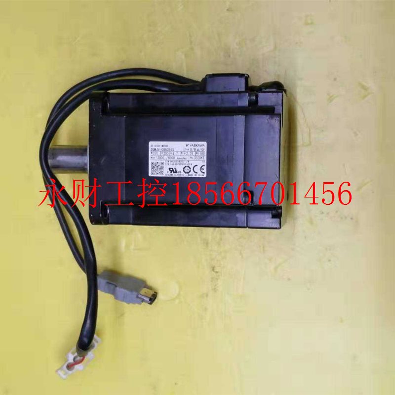 议价SGMJV-08A3E6S安川词服电机成色漂亮保修3个月 ￥