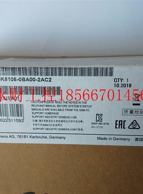 议价6GK5108-0BA00-2AC2 西门子XC108非管理型8口交换机 RJ45端￥