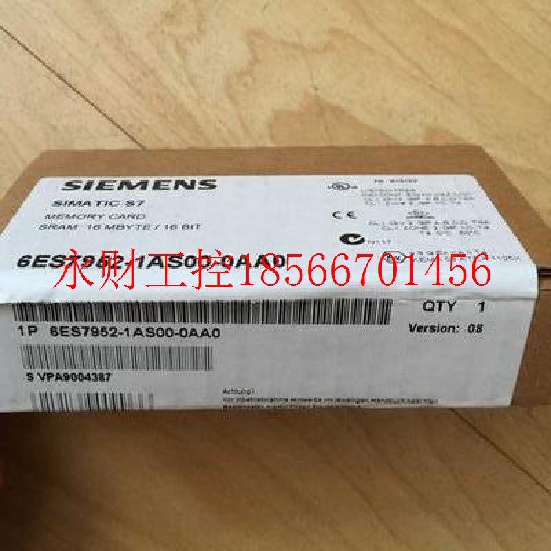 议价6ES7952-1AS00-0AA0S7 RAM 存储卡针对 S7-400长结构形式16￥