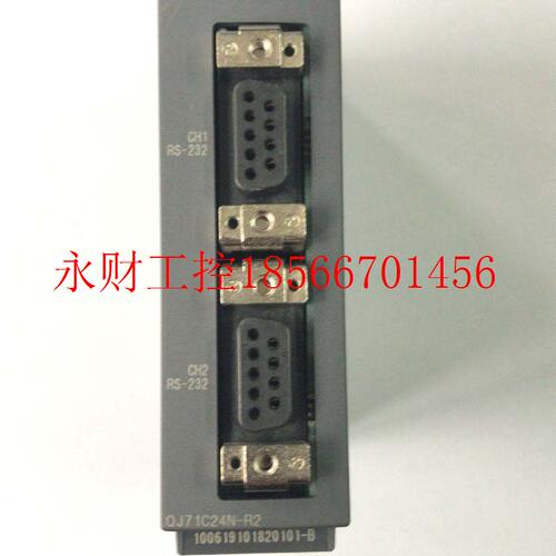 议价原装拆机Q系列PLC模块 QJ71C24N-R2 现货实物图 九成新现货￥