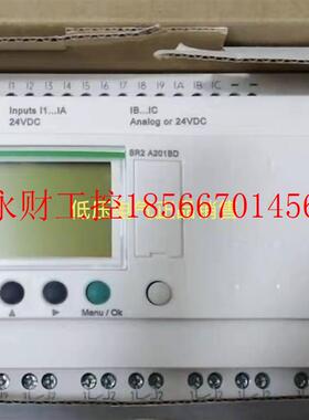 议价施耐德逻辑编程控制器 SR2A201BD 12点输入8点继电器输￥