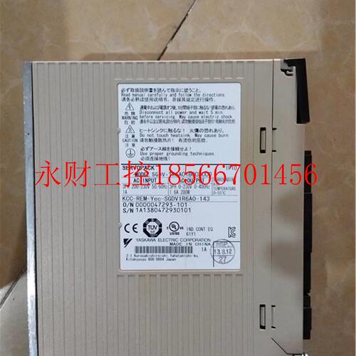 议价SAGD0VYXB-1R601B 二安川5系手20W伺服驱动器￥