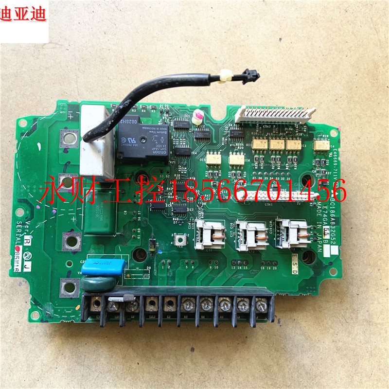 议价E74GA7.5B三菱变频器E700系5.5 7.5KW功率驱动板底板BC186A￥