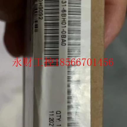 议价6ES7131-6BH01-0BA0  西门子ET 200SP 数字量输入模块￥