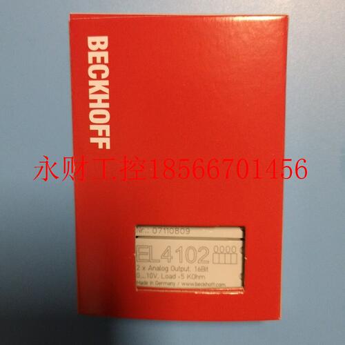 议价EL4102全新倍福模块BECKHOFF￥