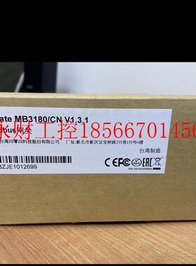 议价全新摩莎(MOXA)MGate MB3180网关 1口标准Modbus￥