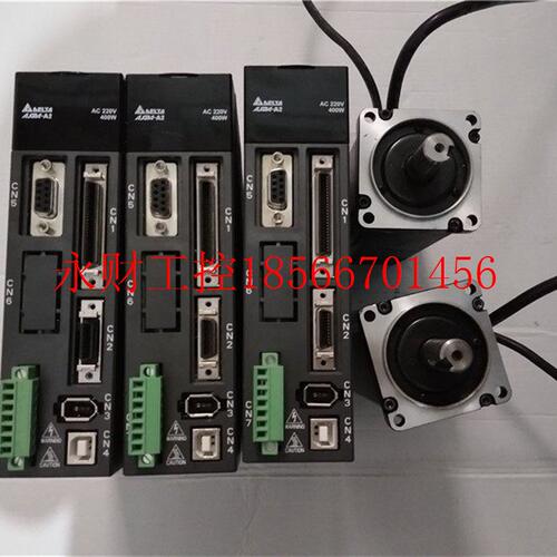 议价拆机台达A2 400W伺服电机 ASD-A2-0421-U+ECMA-C10604ES￥