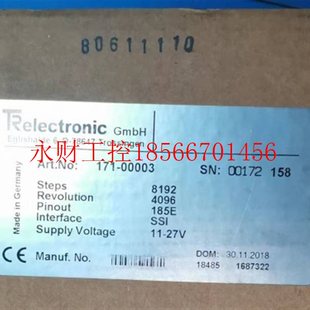 正品 议价TR帝尔编码 全新原装 00003 ￥ 器171