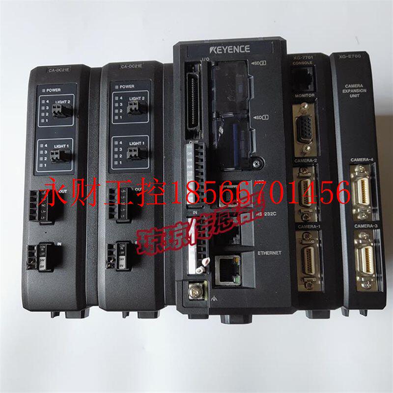 议价基恩士XG-7701 XG-E700 CA-DC21E视觉摄像机图像系统控制器￥