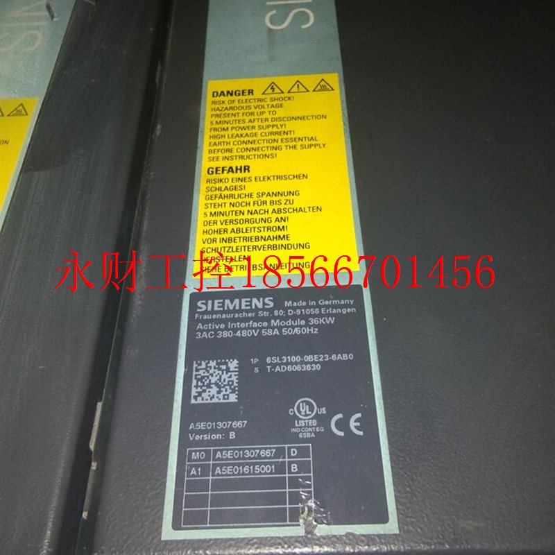 议价S120德国进口6SL3100-0BE23-6AB0接口模块6SL3OO-OBE23-6AB￥