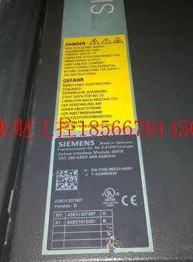 议价S120德国进口6SL3100-0BE23-6AB0接口模块6SL3OO-OBE23-6AB￥