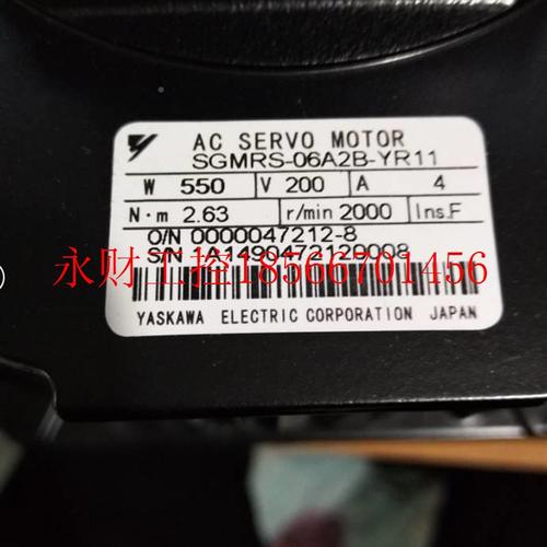 议价SGMP-08AAA6C原安川伺服电H机全现装SGMPH-08货包邮欢迎￥