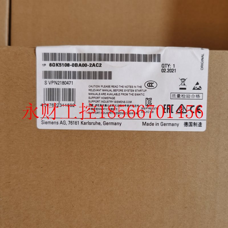 议价原装西门子SCALANCE X204-2受管理的 IE交换机6GK5204-2BB1￥