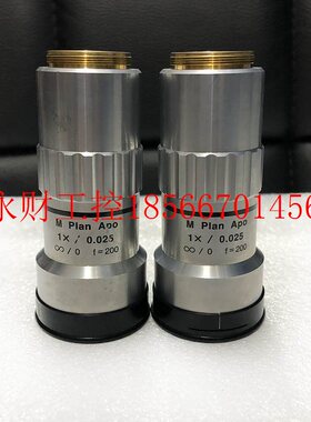 议价Mitutoyo/三丰M Plan Apo 1X/0.025显微镜长工物镜 实拍￥