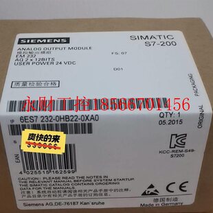 0XA0 0HB2全2 新正品 6ES7 0A0CVI顺丰￥ 议价6ES7 2320HB22 2X32