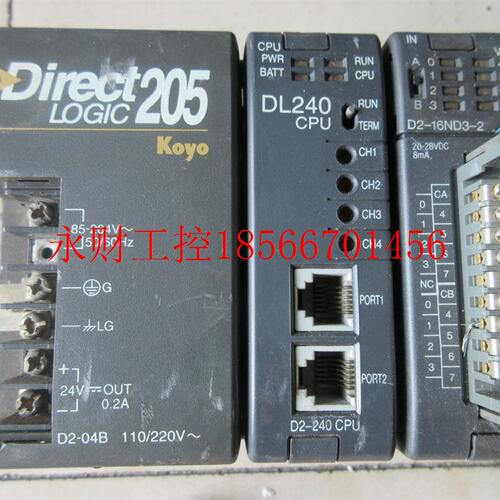 议价**拆机 KOYO DL240PU D2-240 CPU 现货￥