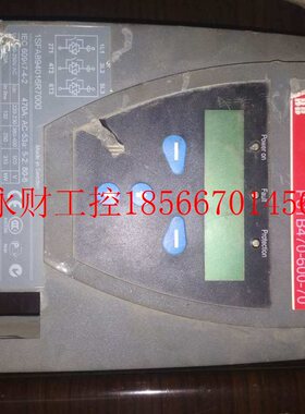 议价拆机ABB软启动 PSTB470-600-70 250KW 测试 包好￥