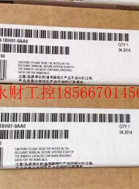 议价原装6ES7323-1BH01-0AA0 6ES7 323-1BH01-0AA0全新现货￥