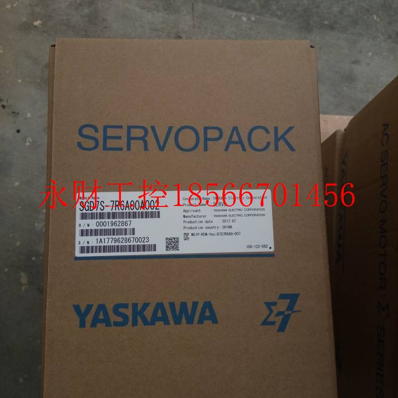 议价SGD7S-7R6A00B202/SGD7S-7R6A00A202 安川伺服控制器￥