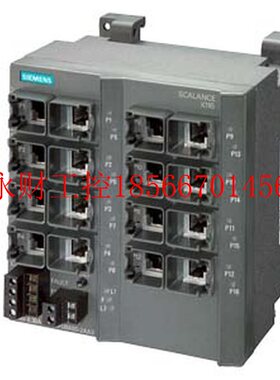 议价6GK5116 6GK5 116-0BA00-2AA3 正品西门子交换机X116 16口￥