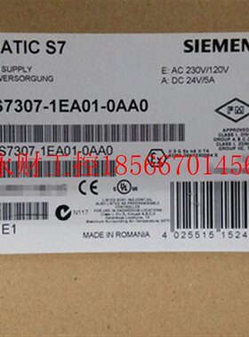 议价西门子6ES7307-1EA01-0AA0全新电源模块6ES7 307-1KA02-0AA￥