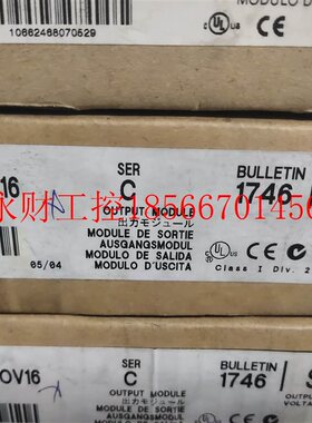 议价1747-L524/C美国AB 1769-L27ERM-QBFC1B 1747-L524/C版本 1￥