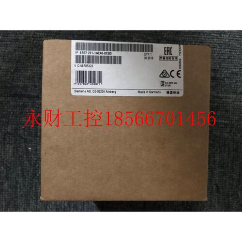议价原装6ES7211-1AE40-0XB0西门子S71200CPU6ES72111AE400XB0￥