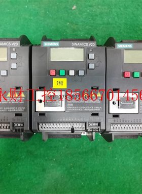 议价6SL3210-5BB17-5UV0 变频器V20系列0.75KW 220V成色漂亮 包￥