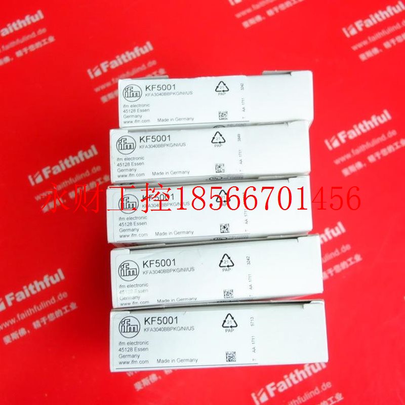 议价IFM KF5001 易福门电容式接近传感器 KFA3040BBPKG/NI/US￥