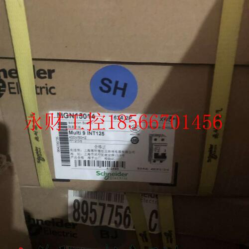 议价施耐德隔离开关 INT125 2P 63A 库存 全新 现货 详情询问客￥