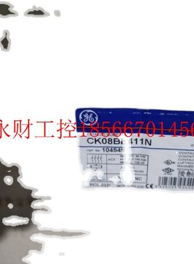 议价美国通用4极接触器CK08BE411N 104549 90-100KW 325A 380V-￥