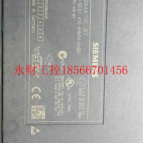 议价全新西门子6ES7414-4HM14-0AB0西门子6ES7414-4HM14-0AB0￥