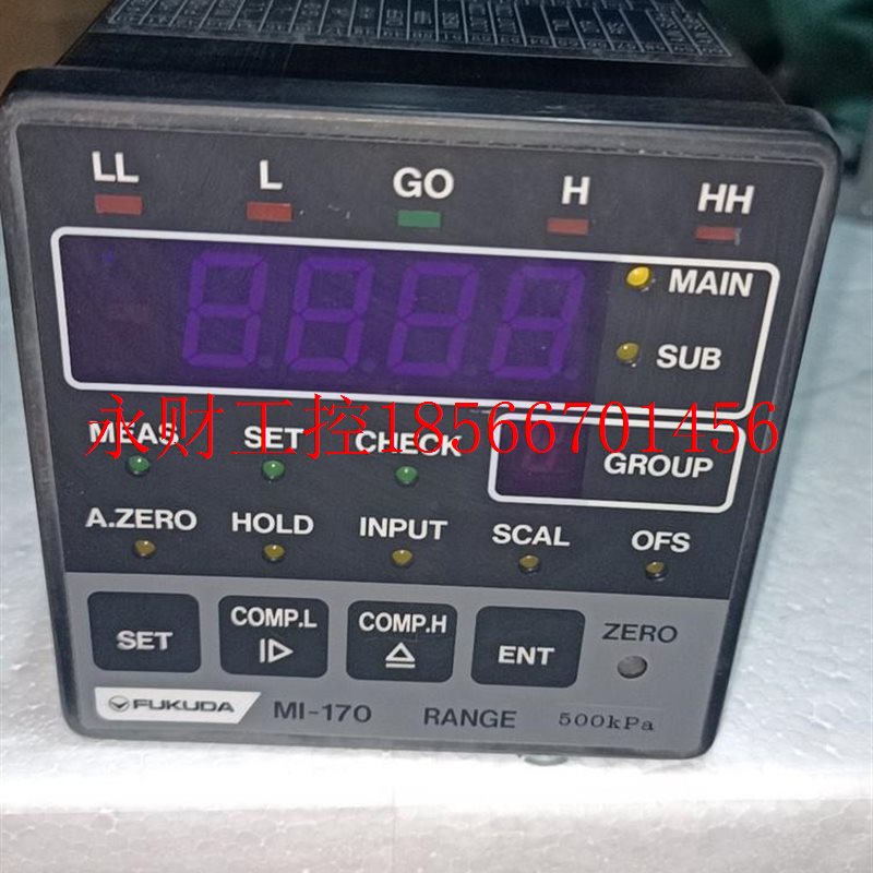 议价FUKUDA福田压力表,型号MI-170-20A1-N,￥