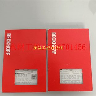 议价现货全新倍福模块 ￥ EL3062