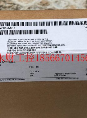 议价6ES7331-7NF00-0AB0西门子模拟输入SM331 6ES7331-7NF10-0A￥