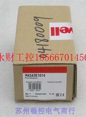 议价*现货销售*全新霍尼韦尔Honeywell火焰控制器 R4343E1014 ￥