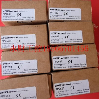 议价IFM PP7553 易福门压力传感器 PP-025-RBG14-QFPKG/US/ /V￥