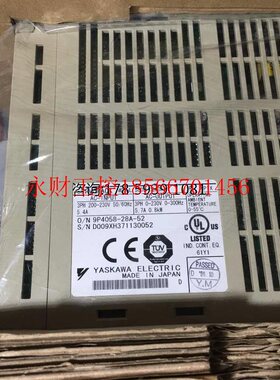 议价全新YASKAWA SGMPH-08A1A21 750w 特价,.￥