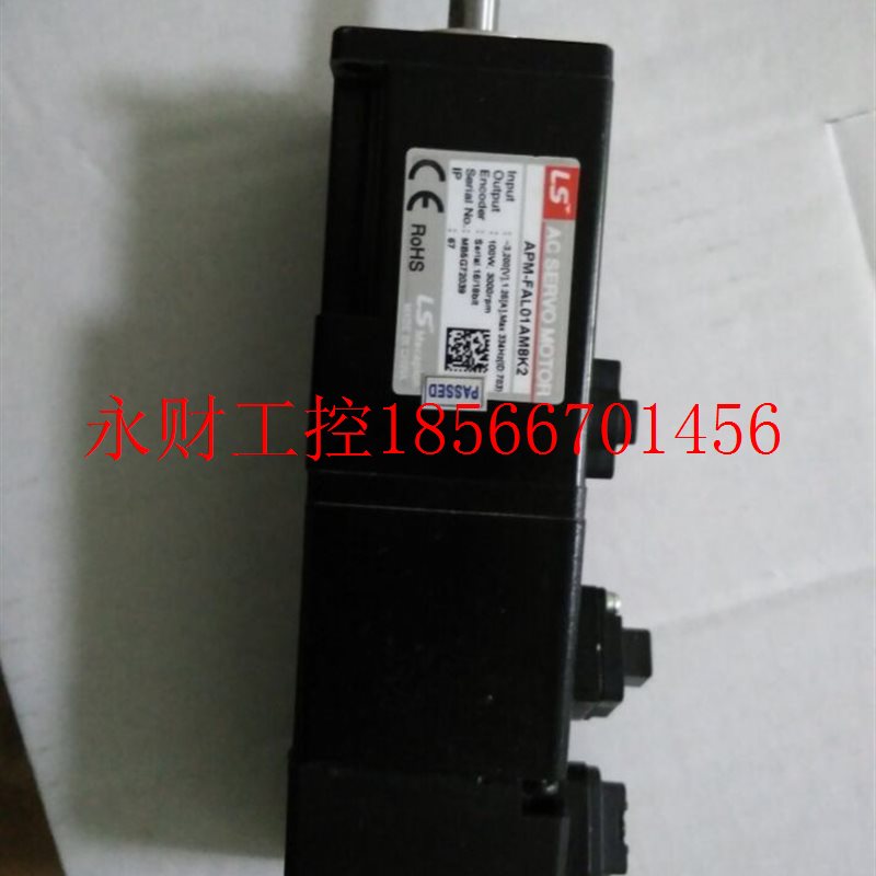 议价热销全新原装进口韩国LS伺服电机APM-FC06AMK马达￥
