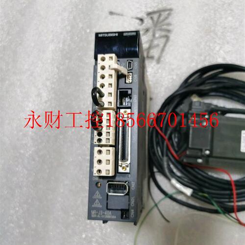 议价三菱伺服驱动器电机 MR-J3-40A+HF-KP43 带线 一套 包好 销￥