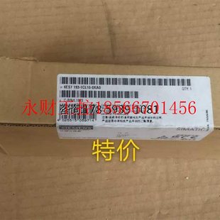 193 6ES7 1CL10 0XA0 0￥ 议价原装 6ES7193 全新终端连接器