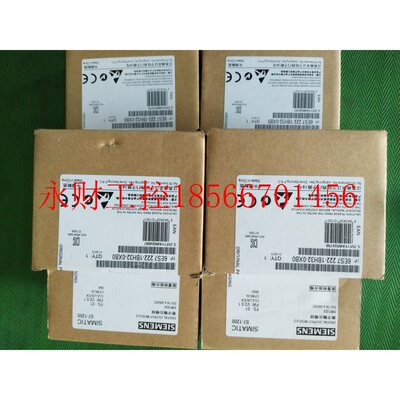 议价6ES7222-1BH32-0XB0全新原装SM1223 6ES7 222-1BH32-0XB0 ￥