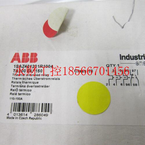 议价ABB TA系列热继电器;TA200DU-150 110-￥