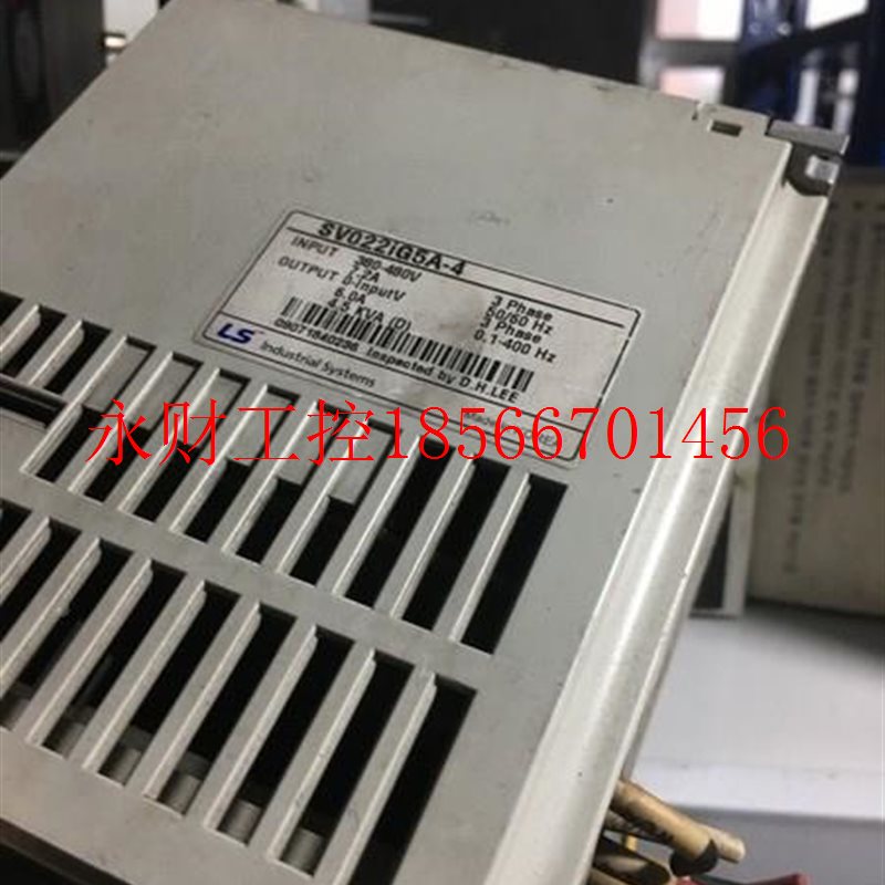 议价变拆机 LG/LS器SV0JZD22iG5A-4 2.2K试W 380V频 测OK￥